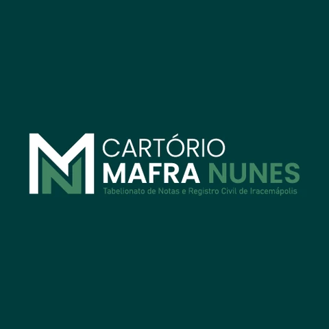 Marca feita pela MPC: Cartório Mafra Nunes, Tabelionato de Notas e Registro Civil