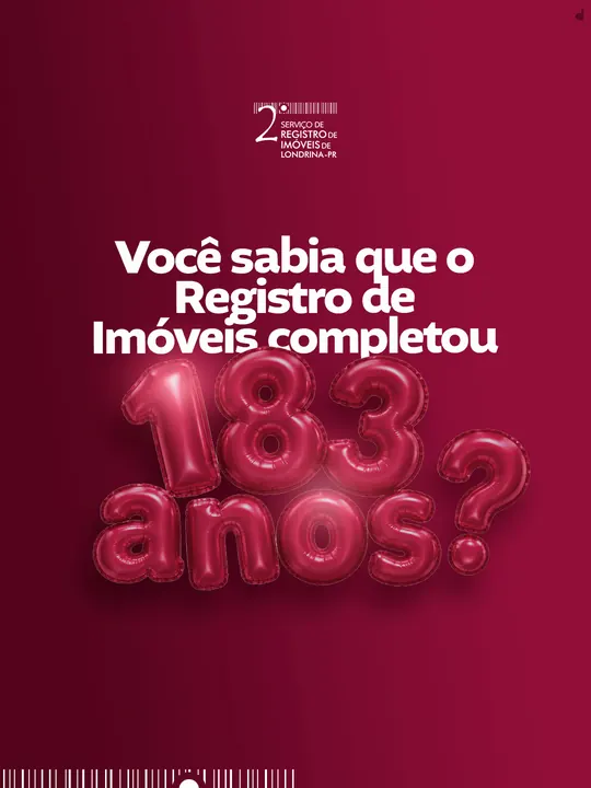 Post do Instagram feito pela MPC para o 2º Registro de Imóveis de Londrina