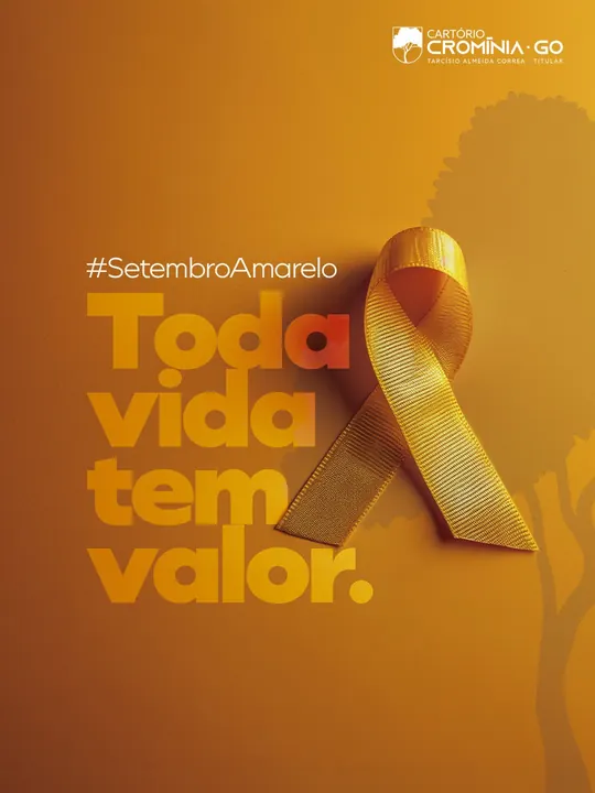 Post do Instagram feito pela MPC para o Cartório de Cromínia