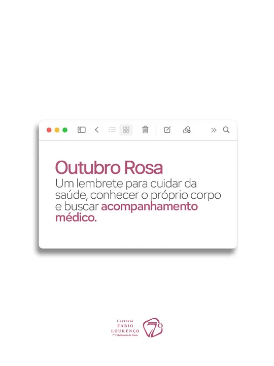 Post do Instagram feito pela MPC para o Cartório Fábio Lourenço
